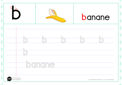 b minuscule script