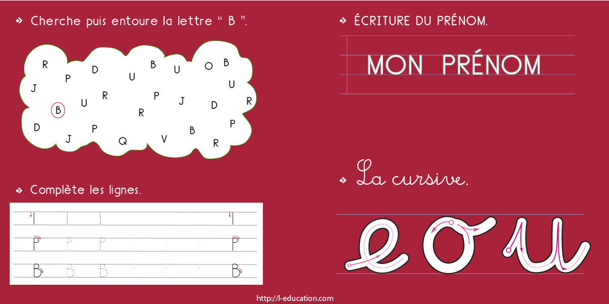 exercices d'écriture moyenne section
