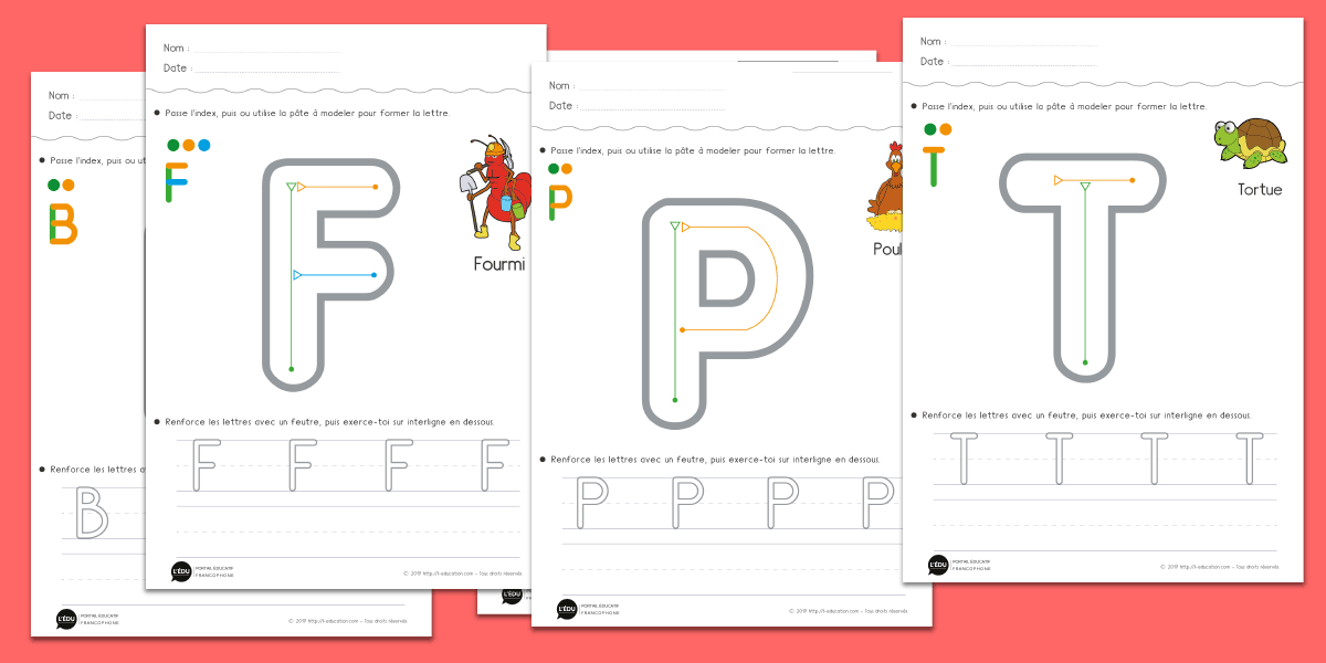 Reconnaître Tracer et Écrire les lettres capitales en Maternelle MS GS - Les lettres capitales ou majuscules d'imprimerie en Maternelle