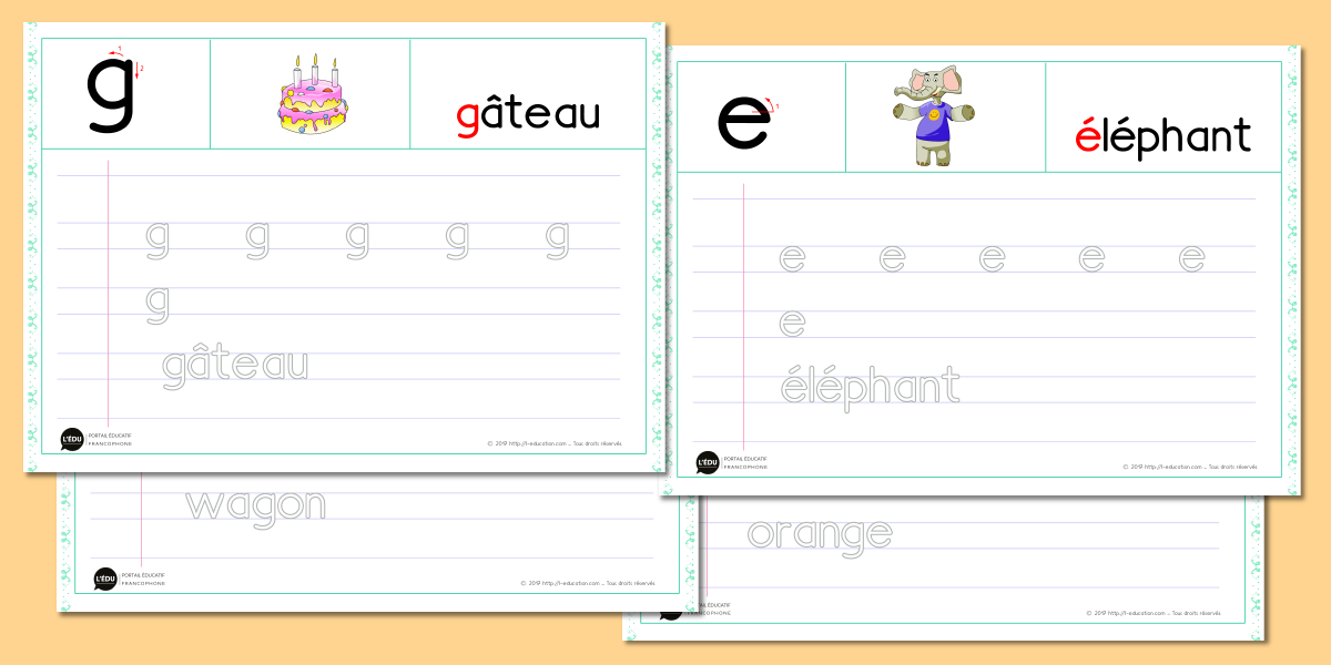 minuscules scripts - lettres d'imprimerie